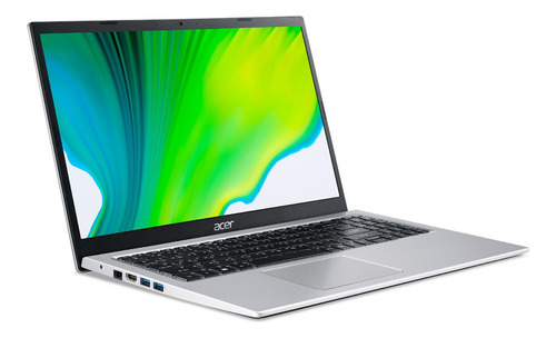 Ultrabook Acer Aspire 1 A115-32 pure silver 15.6", Intel Celeron N4500 4GB de RAM 128GB SSD, Intel UHD Graphics 1920x1080px Windows 10 Home