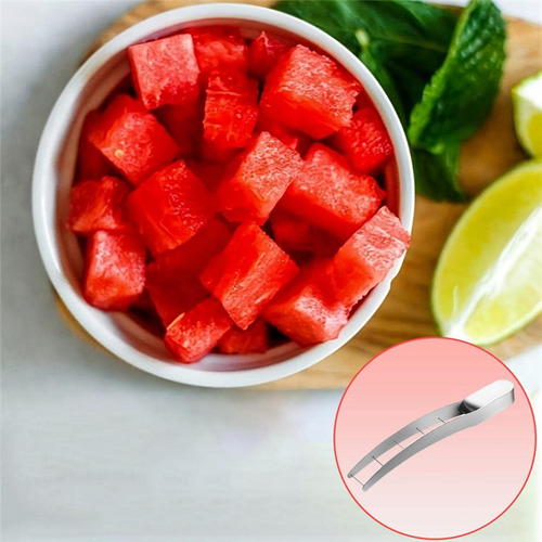 Wtermelon Cutter Slicer Cut Watermelon Into-cubes Knife Melo