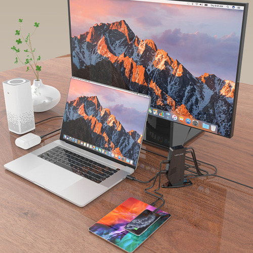 Docking Station Displaylink Wavlink 2 Monitores 4k 5k
