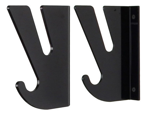 Estante De Montaje En Pared Para Monopatín, Negro