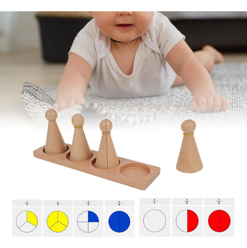 Materiales De Matemáticas Montessori Con Muñecos Peg,