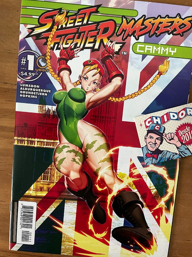 Comic - Street Fighter Masters Cammy #1 Cover A Sexy