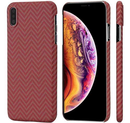 Funda Para iPhone XS Max - Naranja/roja