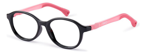 Armação Infantil Nano Vista Sprite 3.0 Nao3060844 Glow Preto Tamanho 41