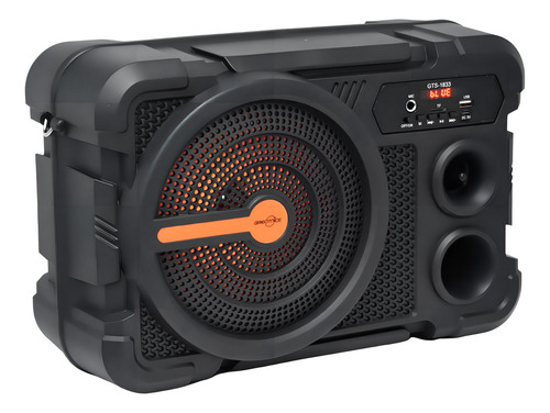 Bocina Bluetooth 8 Rectangular Con Correa Color Negro