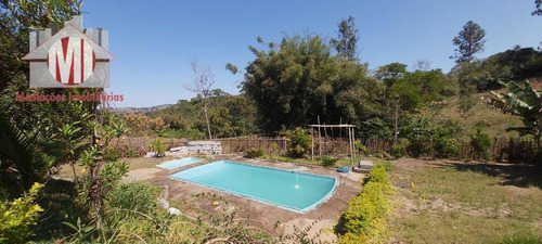 Linda Chácara Com Piscina, Pomar, Excelente Localização, 01 Dormitório À Venda, 2400 M² Por R$ 260.000 - Zona Rural - Pinhalzinho/sp - Ch0559
