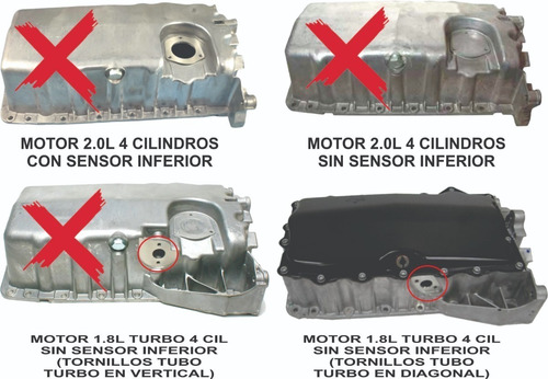 Carter De Aceite Silicon Y Junta Jetta A4 1.8 04-05 Original