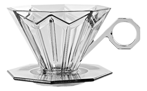 Taza Con Filtro De Café, Portafiltros De Café Gris
