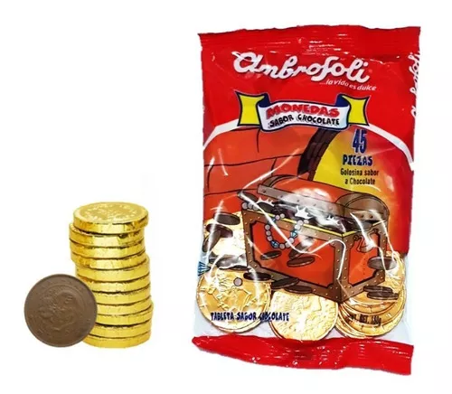 Monedas de Chocolate 45% de Cacao 125 g