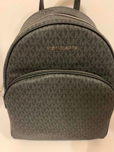 Imagen 8 de 9 de Bolsa Michael Kors Estilo Mochila Abbey Negra Original Nueva