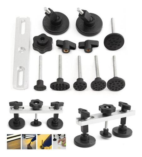 Herramienta Reparación Dent Puller Con 6pcs Tabs Para Auto D