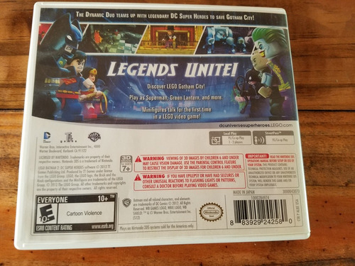 Juego 3 Ds Lego Batman 2 Original