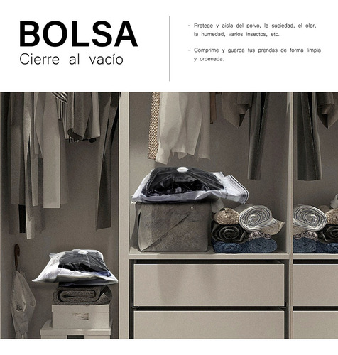 Bolsas Al Vacío Ahorra Espacio De Ropa 12 Piezas