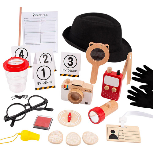 Disfraz De Detective Juego De Lupa Científica Para Niños