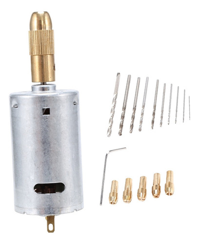 Juego De Minibrocas Manuales Eléctricas Con Motor Dc De 12 V