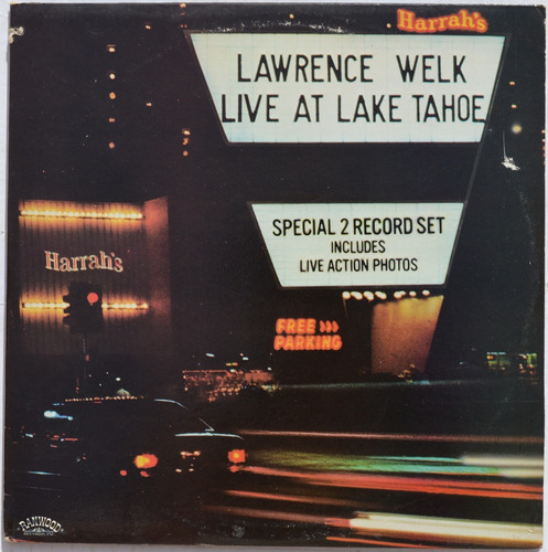 Long Play Doble Vinilo - Lawrence Welk · Live At Lake Tahoe