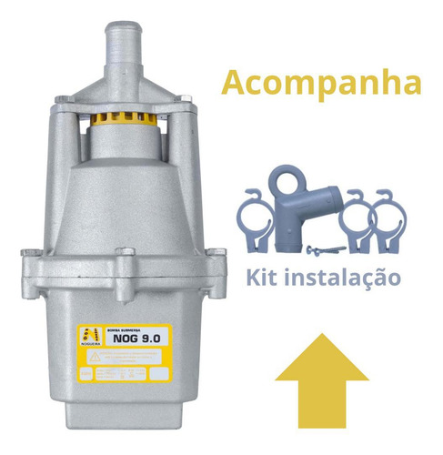 Bomba Submersa Vibratória P/ Poço Caipira Nog 9.0 450w