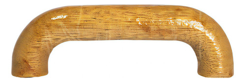 Puxador Madeira Gavetas Armarios Moveis Alça 96mm 9,6cm Cor Cerejeira