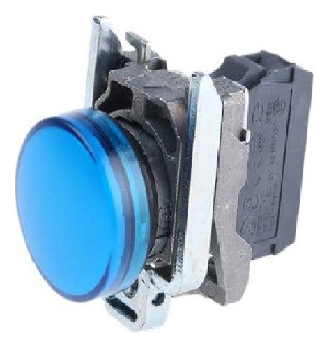 Caja Luz Piloto 22mm C/led 250vac/dc Azul (10 Unidades)