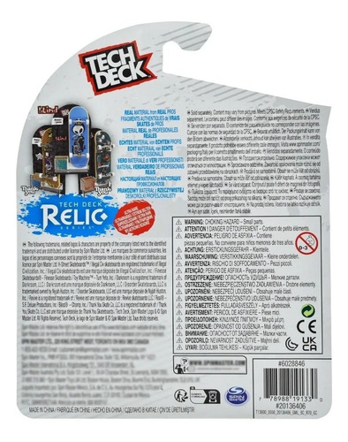 Patineta Tech Deck Spin Master Real Skateboads Relic Series