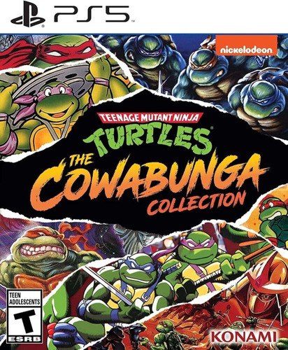 Teenage Mutant Ninja Turtles Cowabunga Col. Psp 5 Fisico