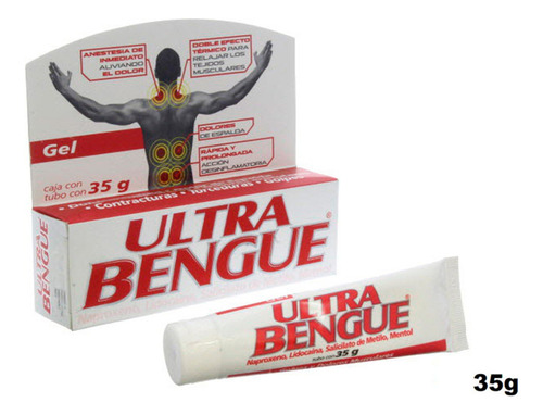 Gel Antiinflamatorio 35grs Ultra Bengue