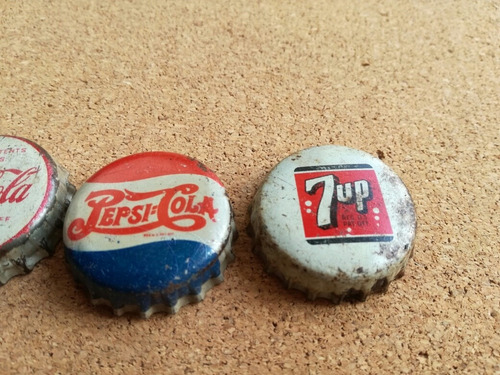 Corcholatas Refresco Lote De 4 Sidral Coca Pepsi Seven Up (Usado)