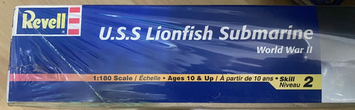 Revell Submarino U.s.s Lionfish Esc1/180 Kit Modelo Plastico