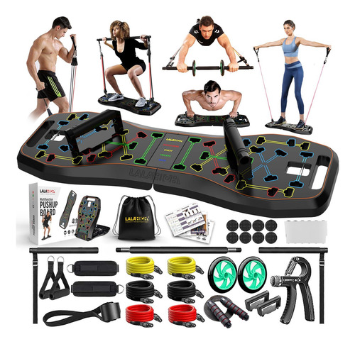 Lalahigh 25 En 1 Tabla De Flexiones Sistema De Gimnasio Mu