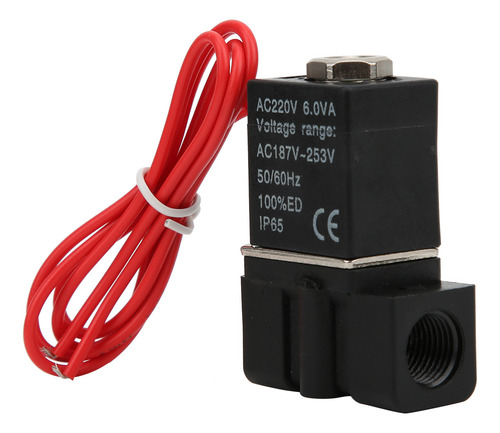 Válvula Solenoide Eléctrica De Plástico De Respuesta Rápida
