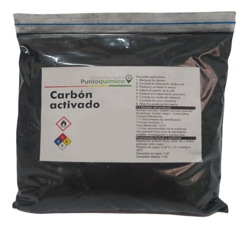 Carbon Activo - Unidad a $2600