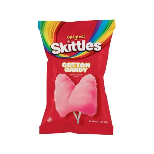 Skittles Dulce De Algodón De Azúcar Cotton Candy 88 Gr