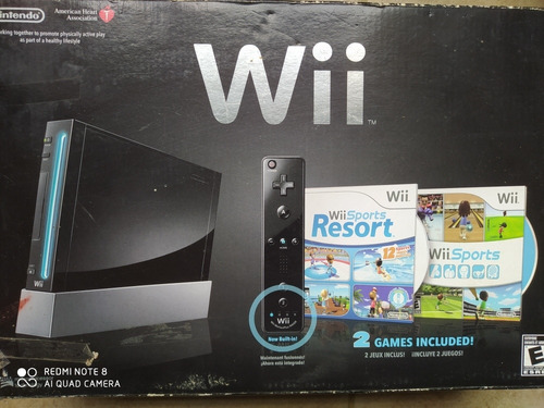 Consola Wii, Viene Con 4 Juegos Y 2 Joystick.