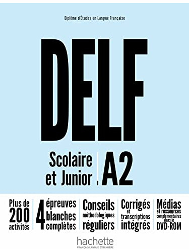 Libro Delf A2 Scolaire Et Junior+dvd Nouvelle Edition De Vva