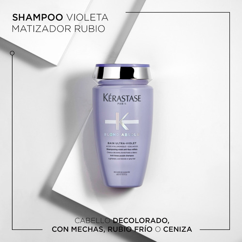 Shampoo Ultra Violet 250 Ml Kérastase Paris Blond Absolu