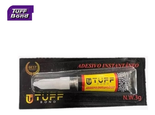 Kit 4 Colas Adesiva Instantânea Tuff Bond