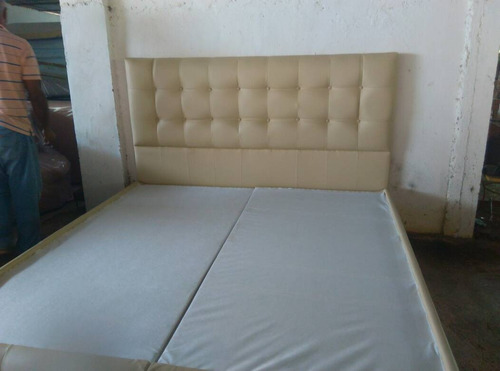 Cama King Con Copete, Box, Queen, Matrimonial, Individual