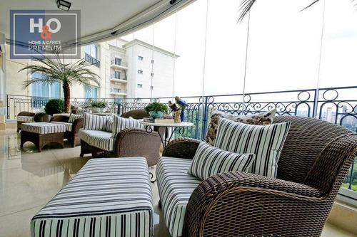Imagem 12 de 28 de Apartamento Com 4 Dormitórios 4 Suítes, 628 M² - Venda Ou Aluguel - Jardim Guedala - São Paulo/sp - Ap0937