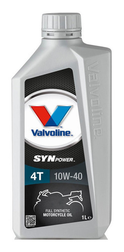 Imagen 1 de 3 de Aceite Moto 10w40 Valvoline Synpower Sintético 1 Litro