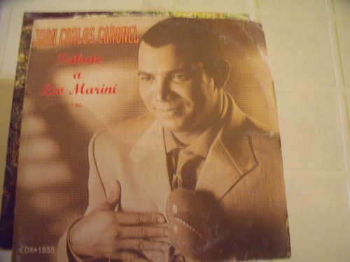 Cd Juan Carlos Coronel Tributo A Leo Marini Promo Sencillo