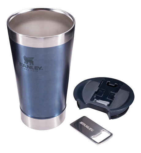 Vaso térmico Stanley Classic Stay Chill color nightfall 473mL