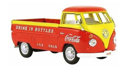 Coca-cola 1/43 Volkswagen T1 Pickup Naranja Amp; L514l