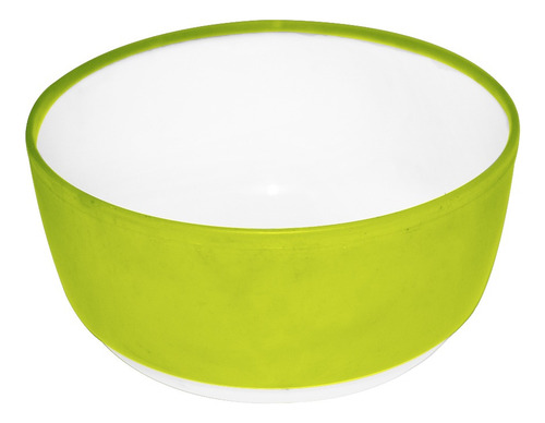 Imagen 4 de 8 de Set De 20 Tazones Cerealeros Bicolor Blancos