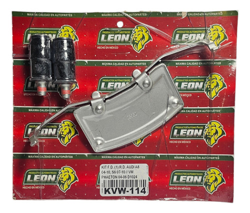 Kit Tornillos Caliper Audi A8 S6, Paethon 04-08 // Delantera