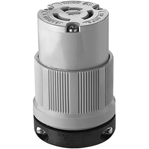 7314c 20 Amperios 125/250 Voltios, Conector De Agarre D...