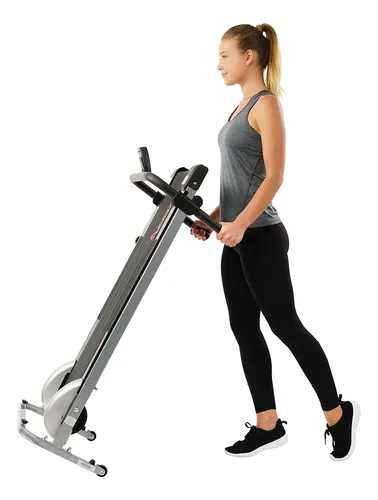 Sunny Health & Fitness Sf-tm - Caminadora Manual, Color Gri.