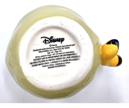 Taza Cerámica 3d Oogie Boogie De Disney, 20 Onzas, Silver Bu