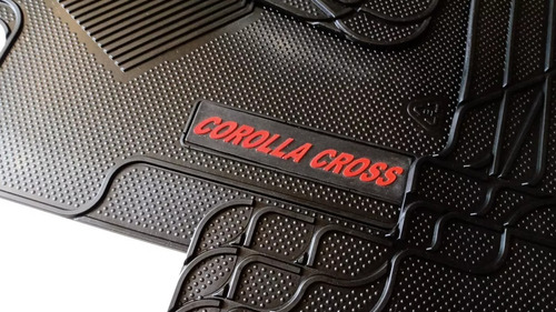 Tapete Borracha Pvc Corolla Cross 2021 A 2024 Linha Premium