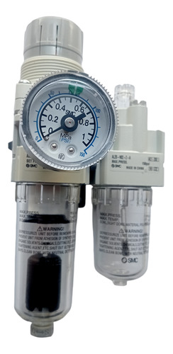 Unidad Mantenimiento Aire Filtro Regulador Frl 1/4 Smc Ac20