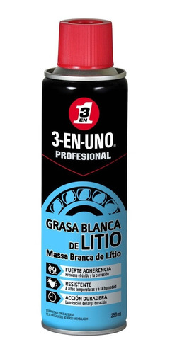 3-en-uno Técnico Grasa Blanca De Litio 400ml Wd-40